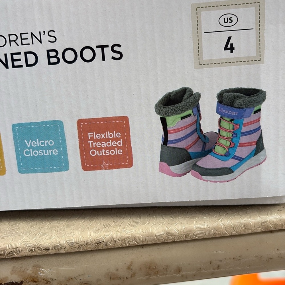 Life Stride Kids' Colorful Striped Boots